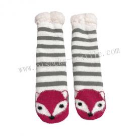 CHRISTMAS ANIMAL FUZZY WINTER WARM SLIPPER SOCKS