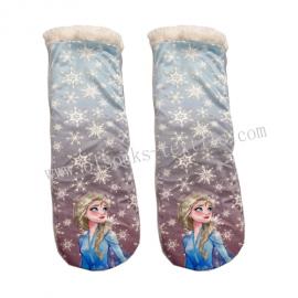 FROZEN GIRLS LADIES WARM BOOT SOCKS