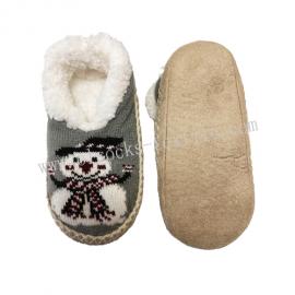 WOMEN GIRLS COZY SHERPA LINED MUKLUK SOCKS