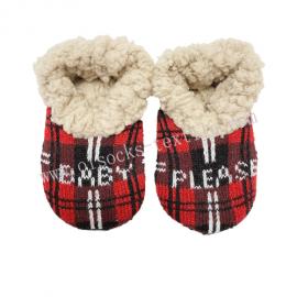  GIRLS BABY SUPER WARM SHERPA LINED SOCKS
