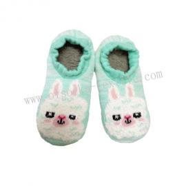 WOMEN GIRLS CUTE RABBIT LAYER CUFF SOCKS