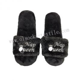WOMEN ELEGANT FAUX FUR ROOM SLIPPER